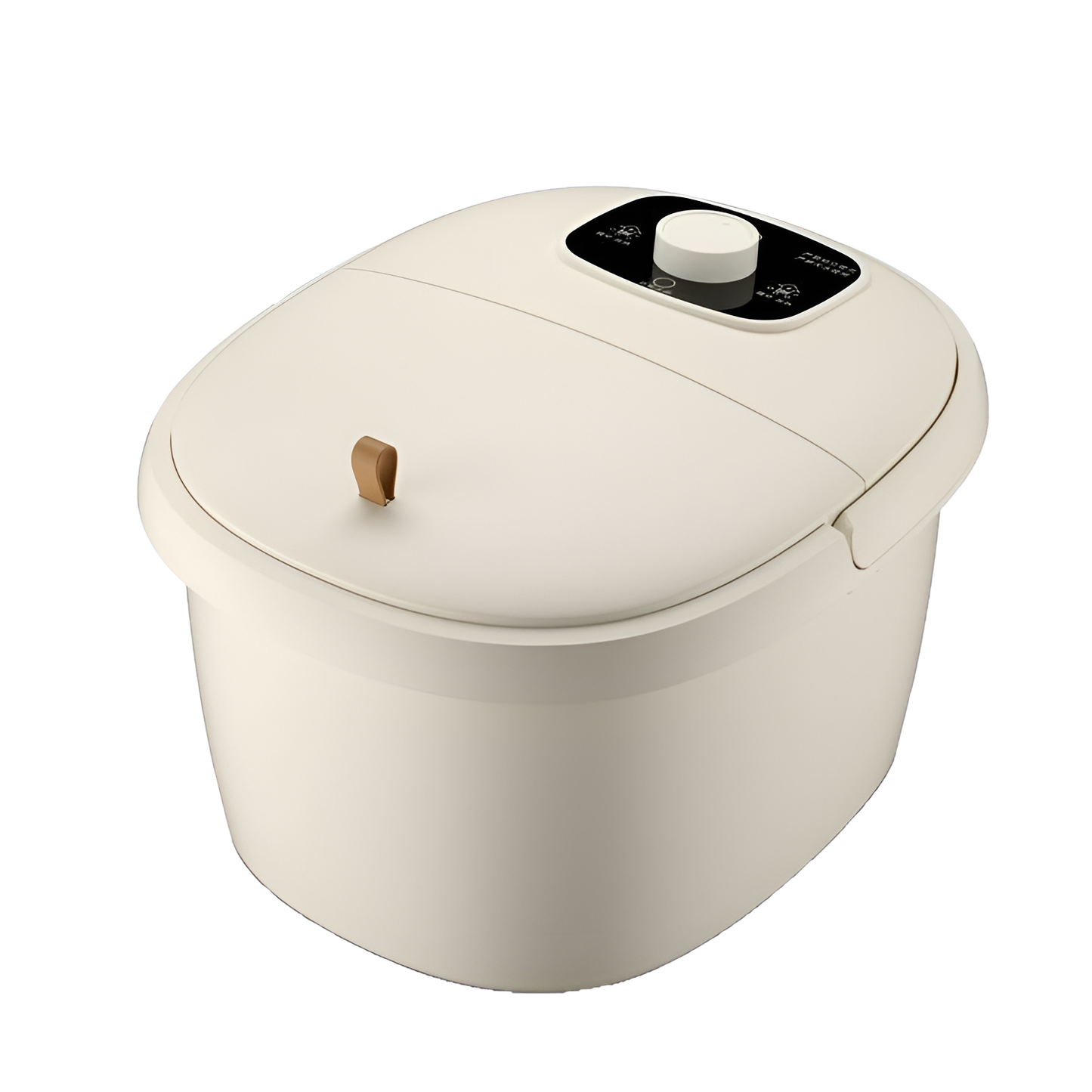 Vivolux | Elektrischer Wasserfußmassagegerät mit Heizung und Massagerollen – Ergonomisches Fußmassagegerät für das Home Spa