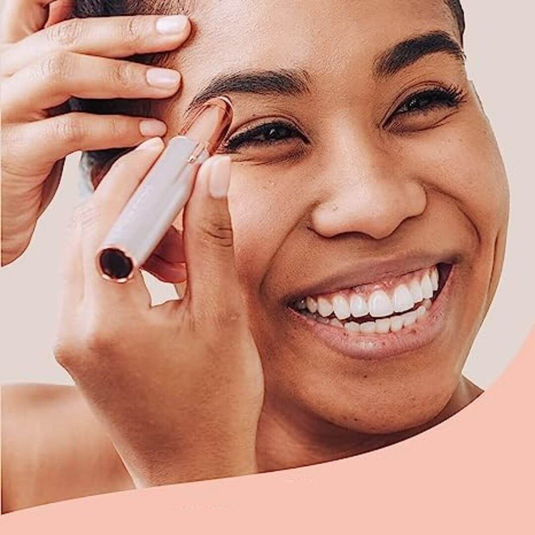 Vivolux | Elektrischer Augenbrauentrimmer mit Präzisionsklinge, kompakt und einfach zu bedienen - ideal für präzises Augenbrauenformen