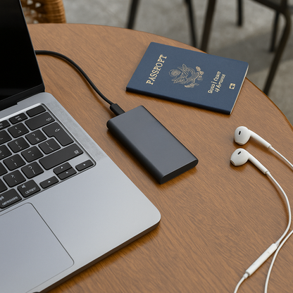 Vivolux | Externe Solid State Drive Tragbare SSD Hohe Geschwindigkeit USB C