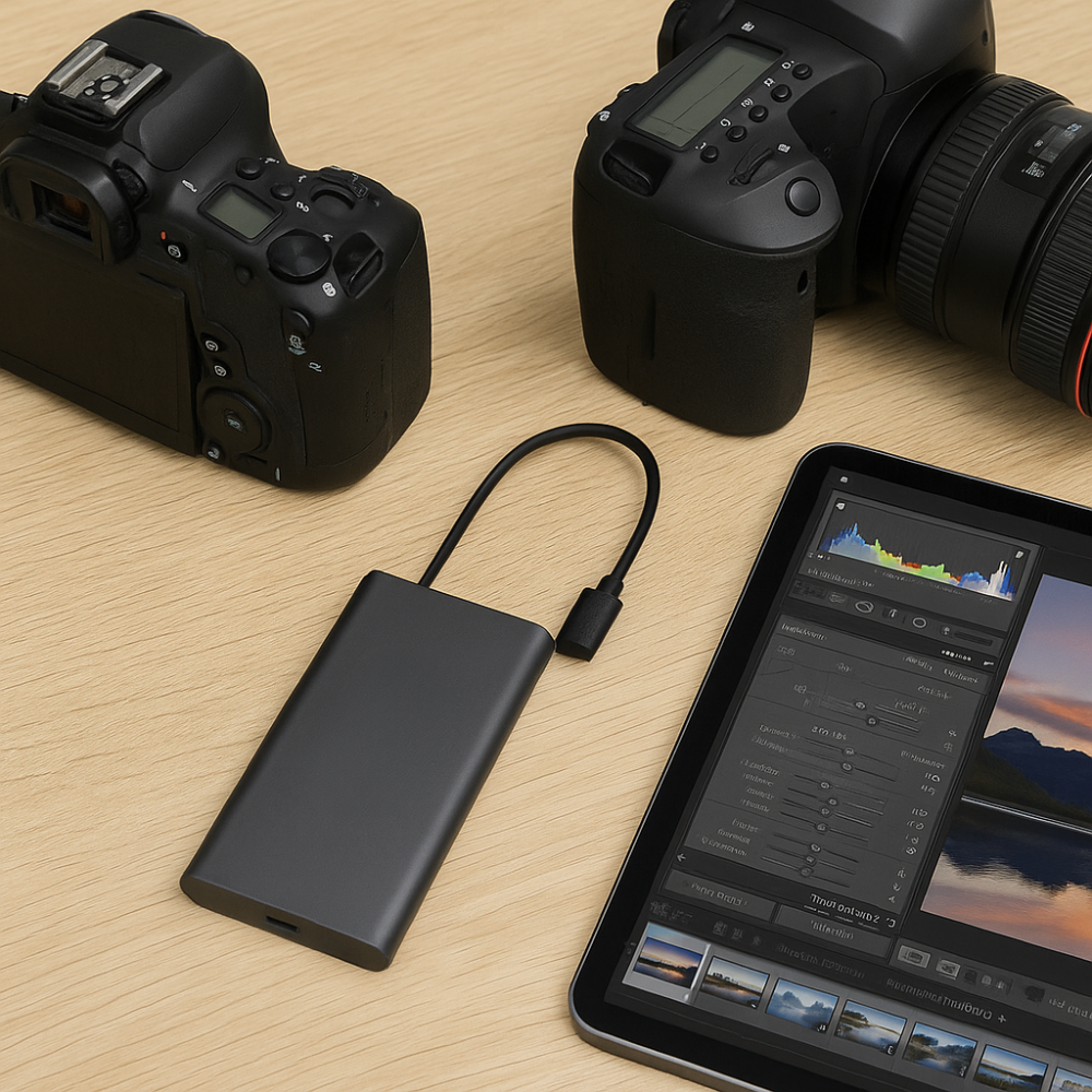 Vivolux | Externe Solid State Drive Tragbare SSD Hohe Geschwindigkeit USB C