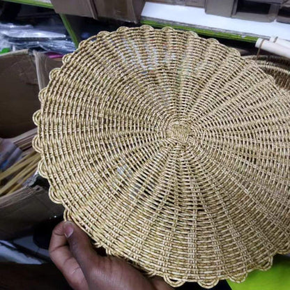 Vivolux | 6 Stück Rattan- Tischsets