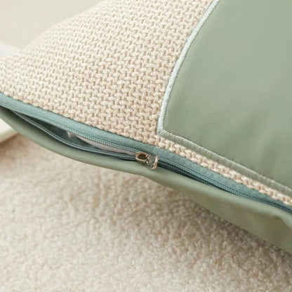 Vivolux | Geometrische Stickerei Kissenbezug