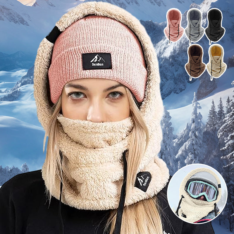 Vivolux | 3-in-1 Wintermütze - Warm, winddicht und multifunktional