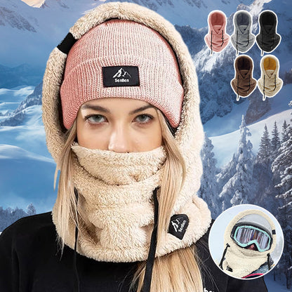 Vivolux | 3-in-1 Wintermütze - Warm, winddicht und multifunktional