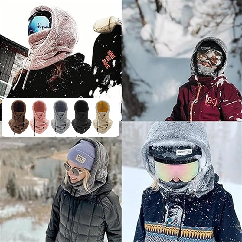 Vivolux | Skimaske mit Sherpa-Kapuze