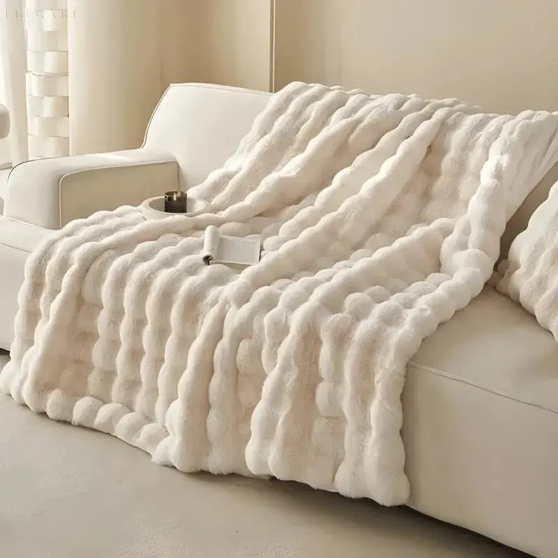 Vivolux | Wärmende Decke – warme Decke für den Winter – Sofa