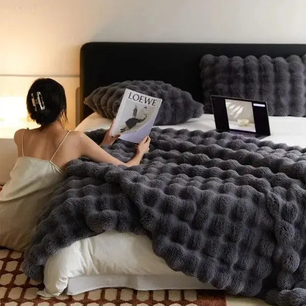 Vivolux | Wärmende Decke – warme Decke für den Winter – Sofa