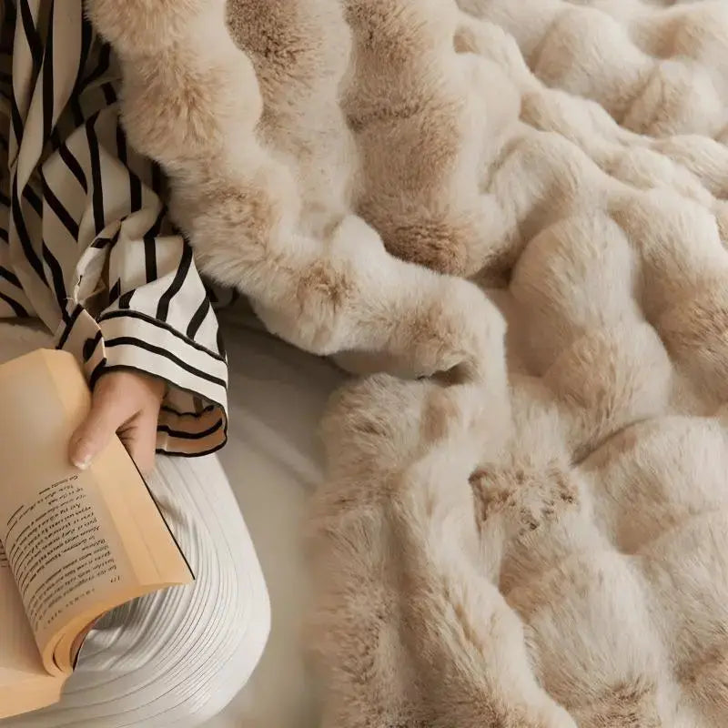Vivolux | Wärmende Decke – warme Decke für den Winter – Sofa