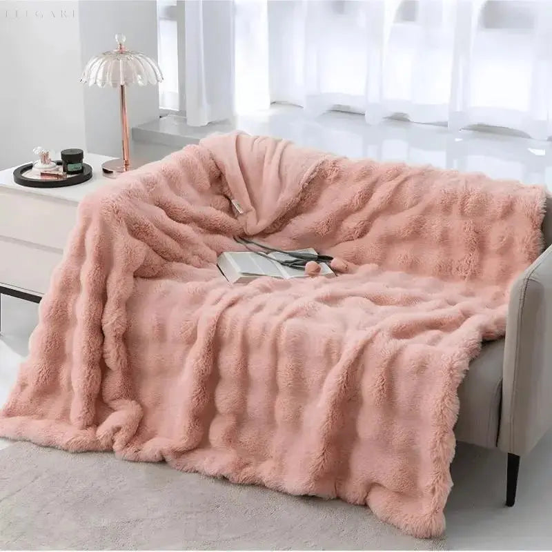 Vivolux | Wärmende Decke – warme Decke für den Winter – Sofa