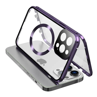 Vivolux | Vollschutz Metallrand Hülle für iPhone