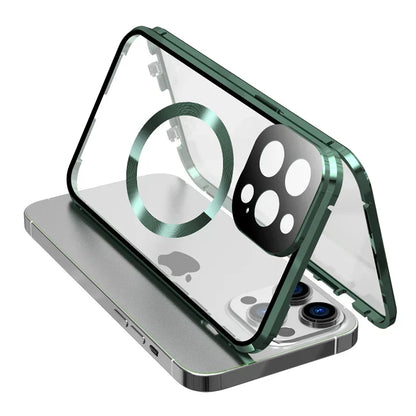 Vivolux | Vollschutz Metallrand Hülle für iPhone