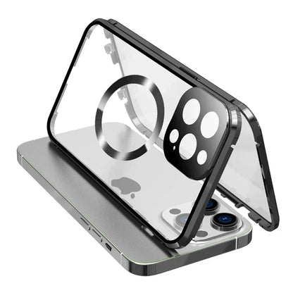 Vivolux | Vollschutz Metallrand Hülle für iPhone