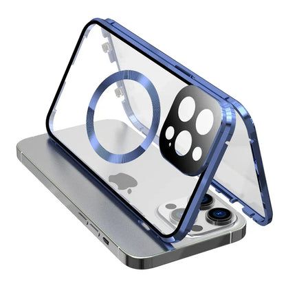 Vivolux | Vollschutz Metallrand Hülle für iPhone