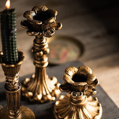 Vivolux | AuricGlow – Rustikale Kerzehalter mit eleganter Luxus für einen zeitlosen Look