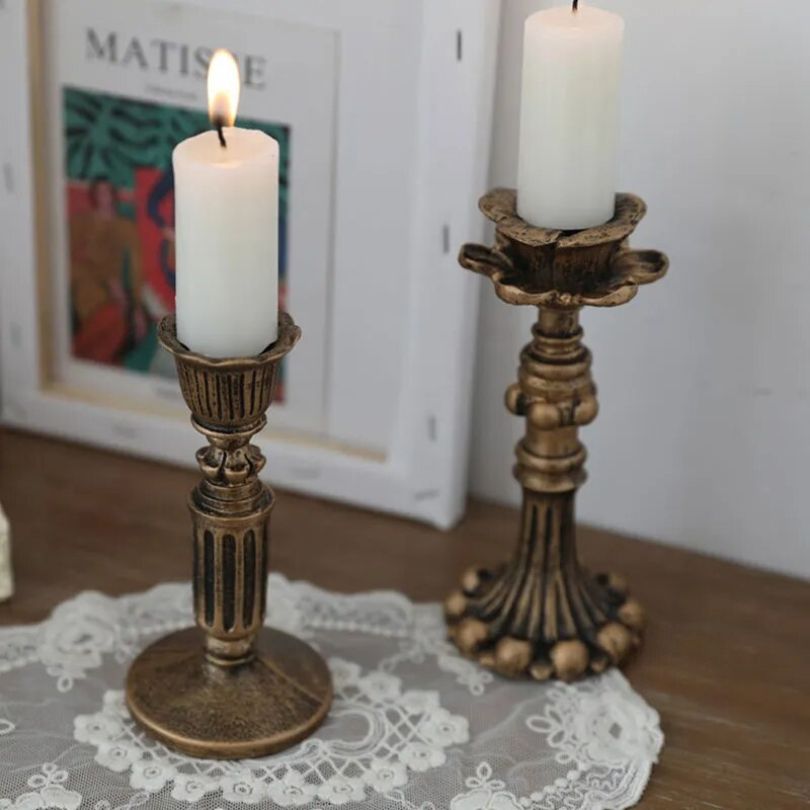 Vivolux | AuricGlow – Rustikale Kerzehalter mit eleganter Luxus für einen zeitlosen Look