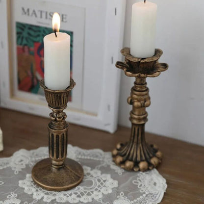 Vivolux | AuricGlow – Rustikale Kerzehalter mit eleganter Luxus für einen zeitlosen Look