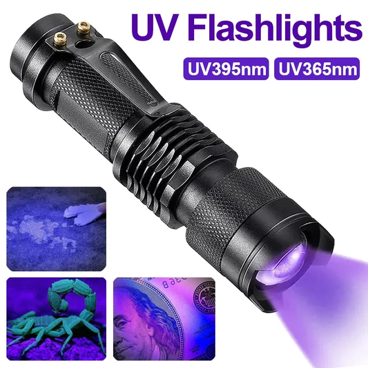 Vivolux | LED UV-Zaklamp - Ultraviolette Inspektionslampe für Haustierurin und Fleckenerkennung
