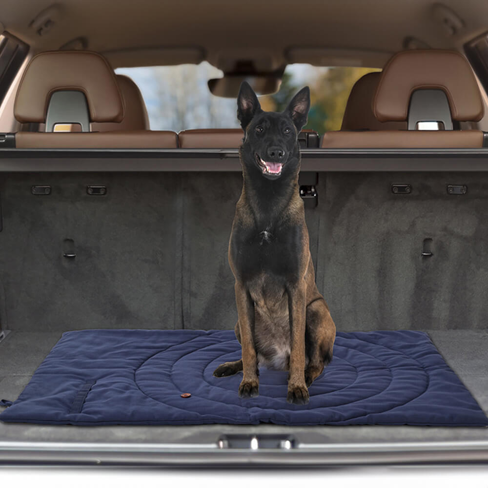 Vivolux | Faltbare wasserdichte tragbare Hund-Auto-Sitzmatte Hund-Campingmatte
