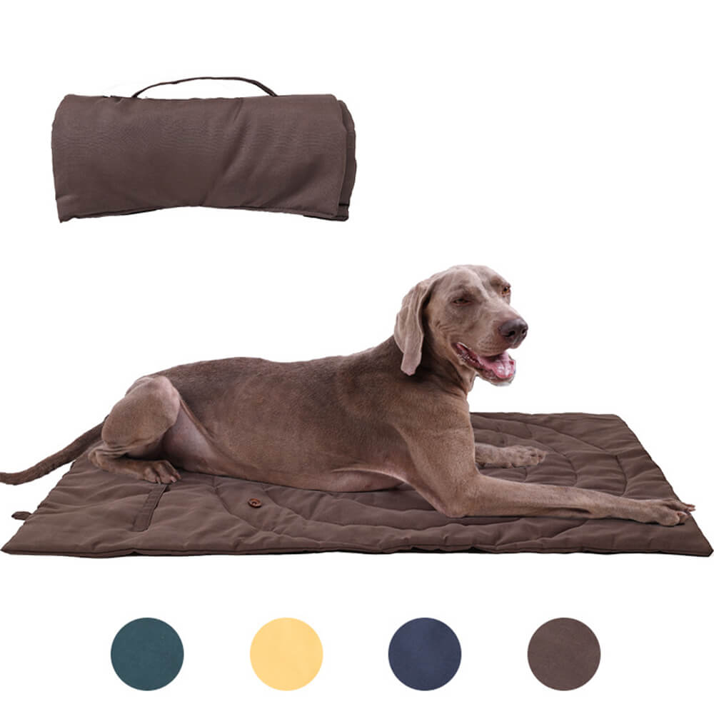 Vivolux | Faltbare wasserdichte tragbare Hund-Auto-Sitzmatte Hund-Campingmatte