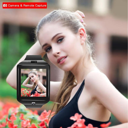 Vivolux | IcoolGadgets DZ09 Smartwatch Smartwatch Digitale Herren Uhr Für Apple iPhone Samsung Android Mobiltelefon Bluetooth SIM TF Karte Kamera