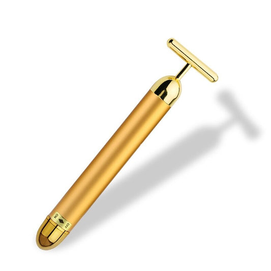 Vivolux | Energy 24K Gold T Beauty Bar Gesichtsroller-Massagegerät
