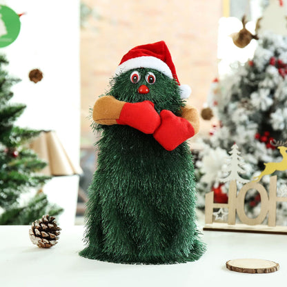 Vivolux | Animierter Musikalischer Plush Weihnachtsbaum – Tanzende Dekoration für Feiertage