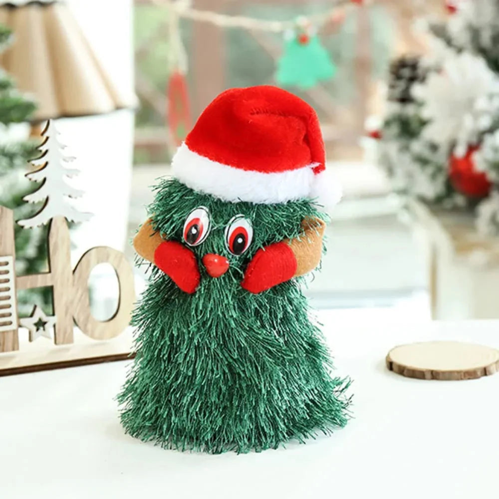 Vivolux | Animierter Musikalischer Plush Weihnachtsbaum – Tanzende Dekoration für Feiertage