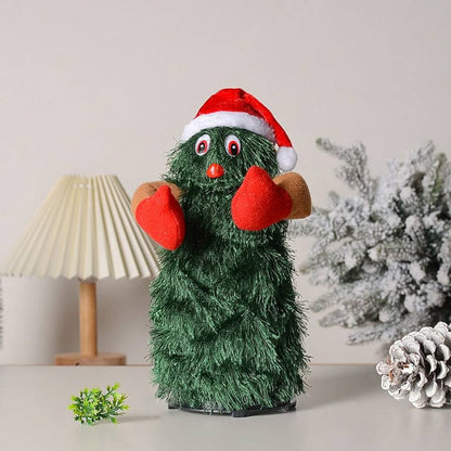 Vivolux | Animierter Musikalischer Plush Weihnachtsbaum – Tanzende Dekoration für Feiertage