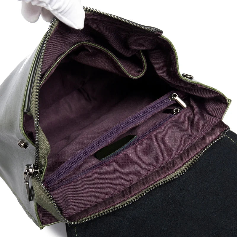 Vivolux | Trendiger Leder Rucksack für Frauen - Stilvoll, Vielseitig & Nachhaltig
