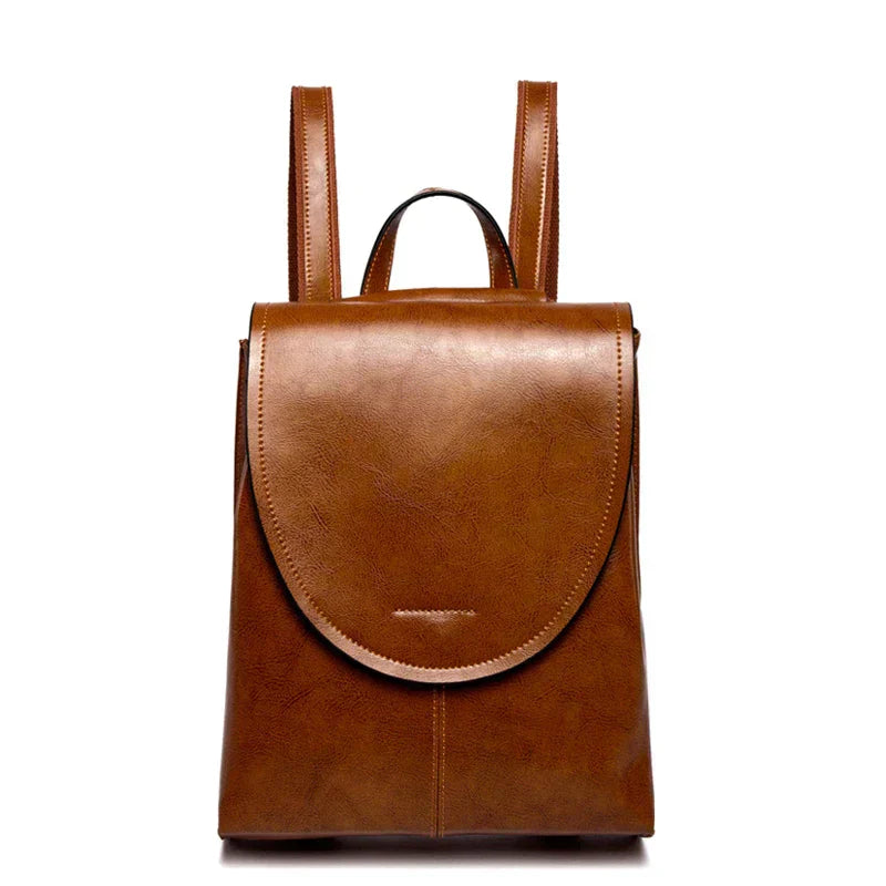 Vivolux | Trendiger Leder Rucksack für Frauen - Stilvoll, Vielseitig & Nachhaltig