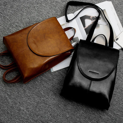 Vivolux | Trendiger Leder Rucksack für Frauen - Stilvoll, Vielseitig & Nachhaltig