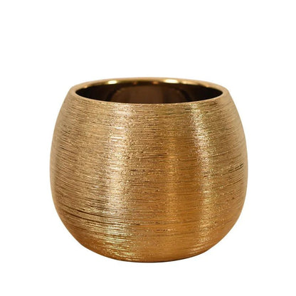 Vivolux | Gold-beschichteter Blumentopf