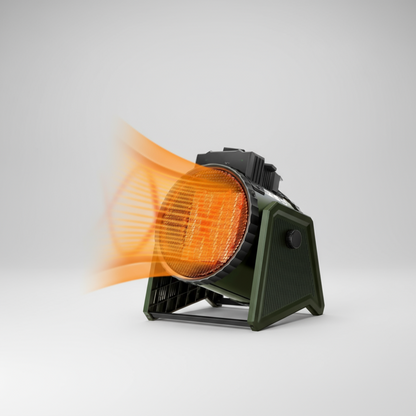 Vivolux | Elektrischer Raumheizer mit einstellbarem Thermostat Gewächshaus Hausgebrauch