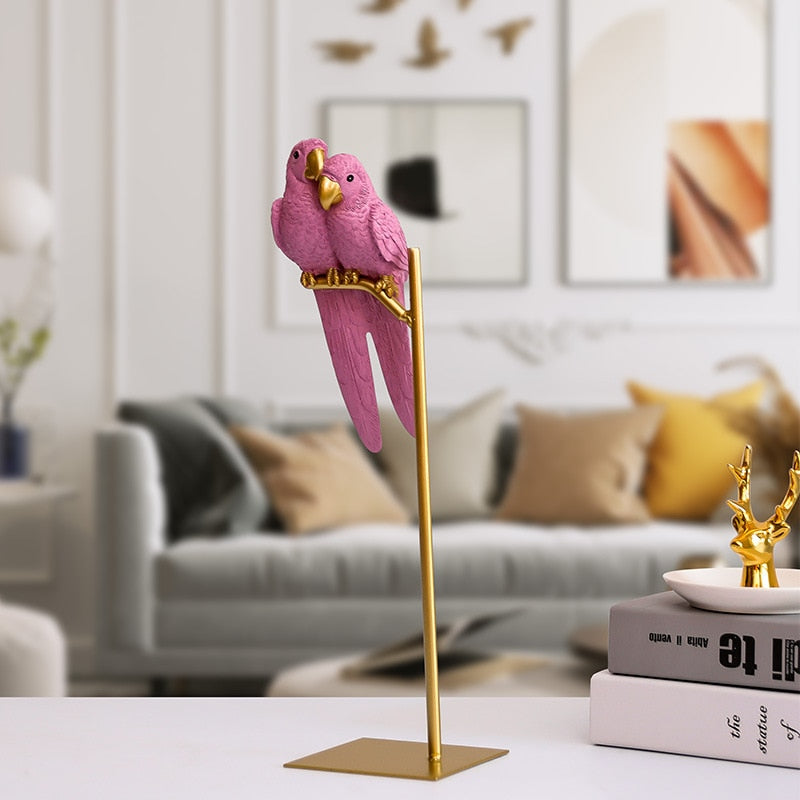 Vivolux | Die Lovebirds Objekt d'Art