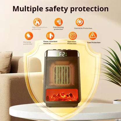 Vivolux | Energieeffizienter elektrischer Raumheizer mit verstellbarem Thermostat