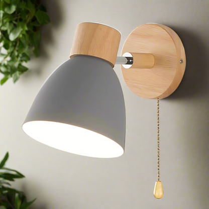 Vivolux | Frendorf - Nordic-modern hanging switch wall lamp made of wood