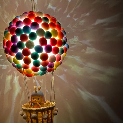 Vivolux | DIY Heißluftballon-förmige fliegende Tiere Nachtlampe