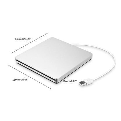 Vivolux | Externer DVD-Recorder für optische Laufwerke Tragbar für MacBook Air