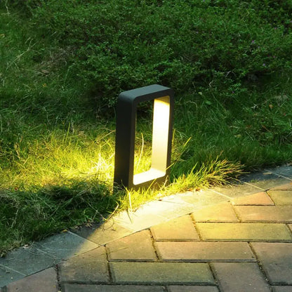 Vivolux | 15W LED Gartenlicht: Aluminium-Pfostenlampe für Außenhof, Villa Landschaftsbeleuchtung
