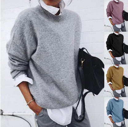 Vivolux - gestrickter pullover für frauen - weich und warm