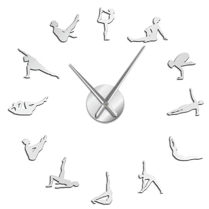 Vivolux | Pilates Posen DIY Wanduhr
