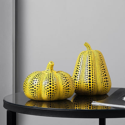 Vivolux | Kusama Yayoi Stil Kürbis Skulpturen