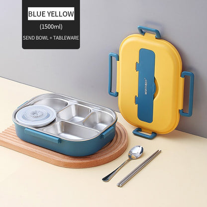 Vivolux | Edelstahl Mehrfachfach Kinder Lunchbox