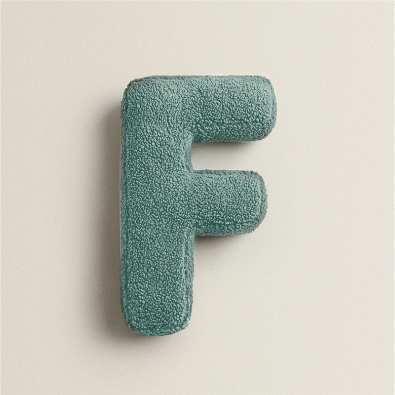 Vivolux | Alphabet Letter Fleece Kissen
