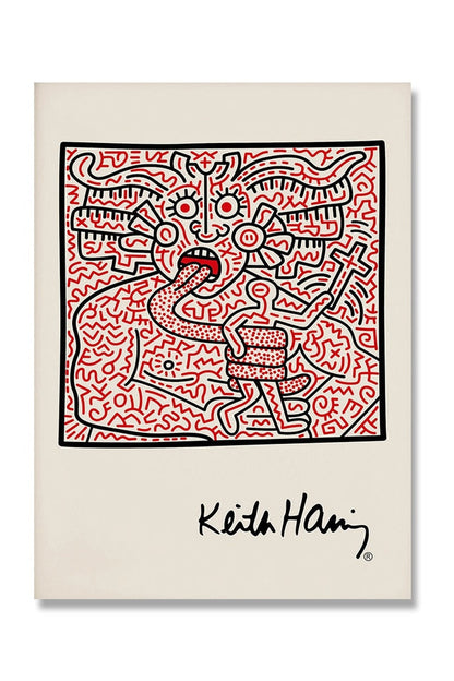 Vivolux | Keith Haring Inspiriertes Leinwandkunst