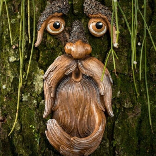 Vivolux | Augen der Natur: Baumgesicht Vogelfutterstation
