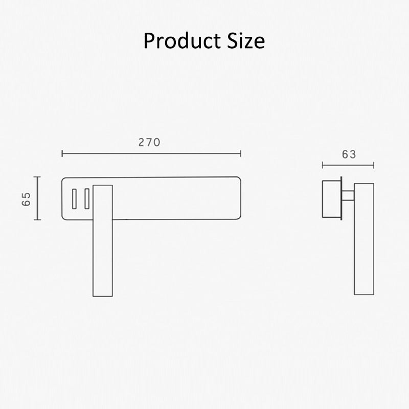 Vivolux | Drehbare LED-Lesewandleuchte für das Bett