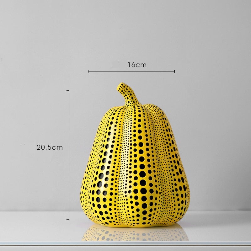 Vivolux | Kusama Yayoi Stil Kürbis Skulpturen