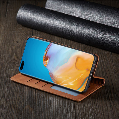Vivolux | Huawei Hülle: Magnetische Leder Tasche für stilvollen Schutz