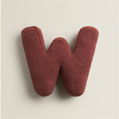 Vivolux | PlushLetter Kissen - Weiches Buchstaben-Kissen für Schlafzimmer und Kinderzimmer